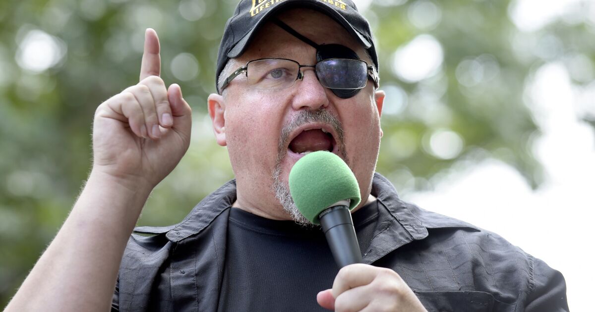 Oath Keepers’ Stewart Rhodes sentenced to 18 years in Jan. 6 attack
