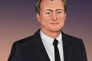 Illustration of director Christopher Nolan.