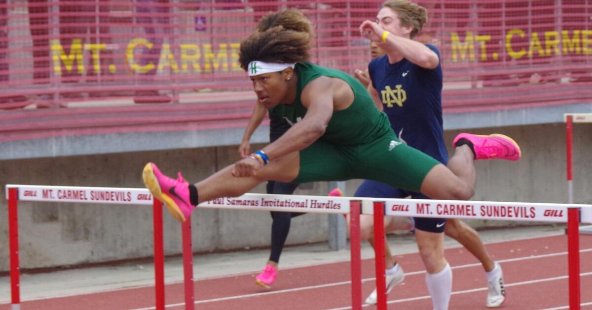 San Diego’s Shon Martin Sets New Records in Hurdles: A Push for State History