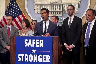 California Assembly Speaker Robert Rivas speaks at a press conference on a legislative package to crack down on retail theft on Monday, June 10, 2024 in Sacramento, Calif. California Democratic leadership is considering a plan to void the package if voters approve a tough-on-crime ballot initiative backed by local district attorneys and businesses. (AP Photo/Tran Nguyen)