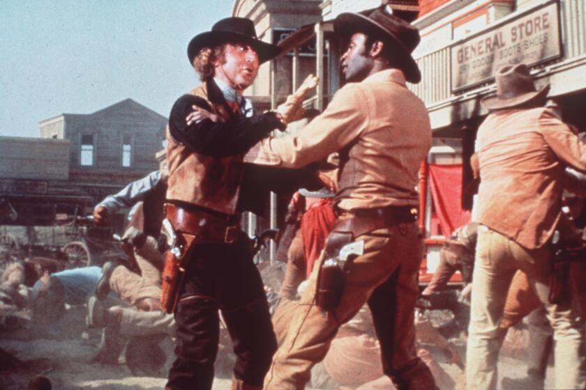 ET.0919.Blazing.Copy of Gene Wilder, left, and Cleavon Little in the 1974 Warner Bros. film,"Blazing Saddles".