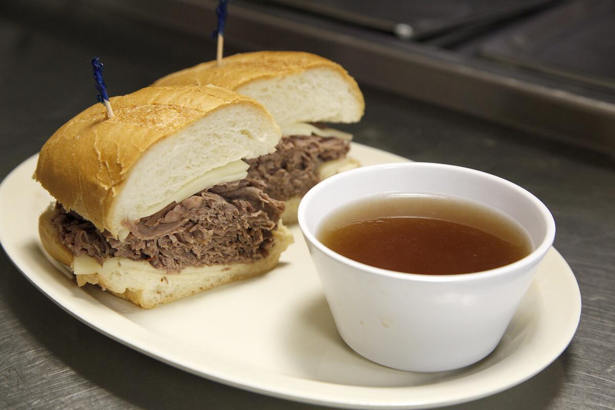 French dip sandwich from Cole's.
