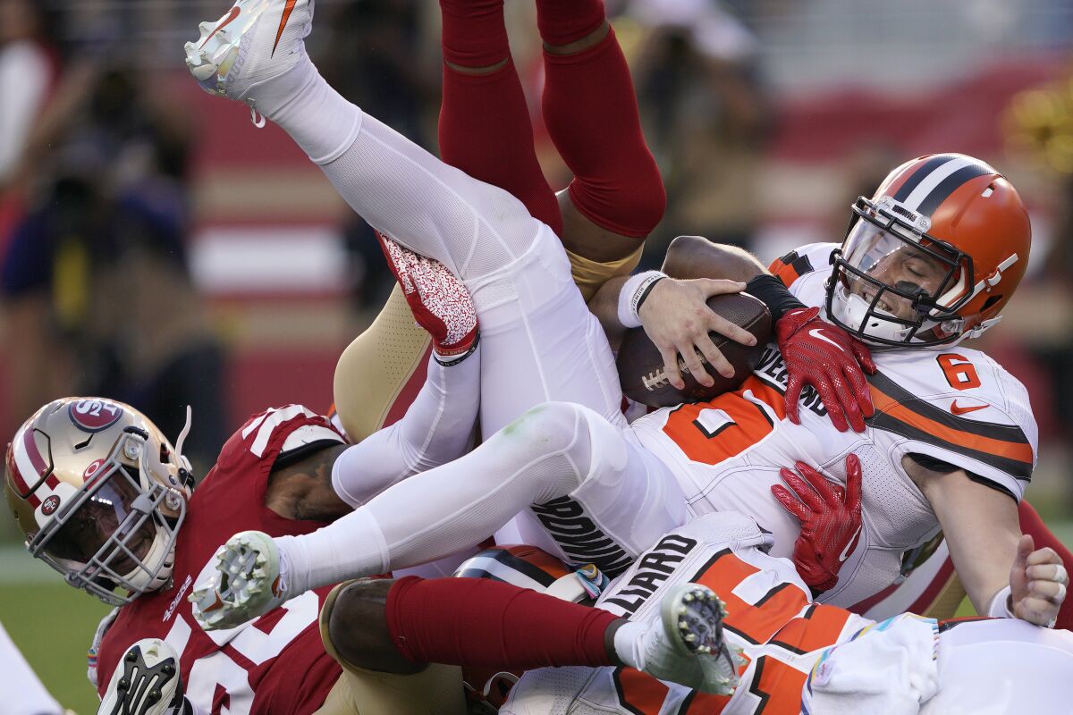 49ers vs. Browns