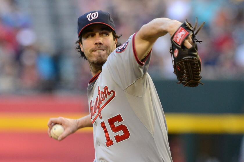 The Dodgers have reached a one-year deal with former Washington Nationals and Angels starting pitcher Dan Haren.