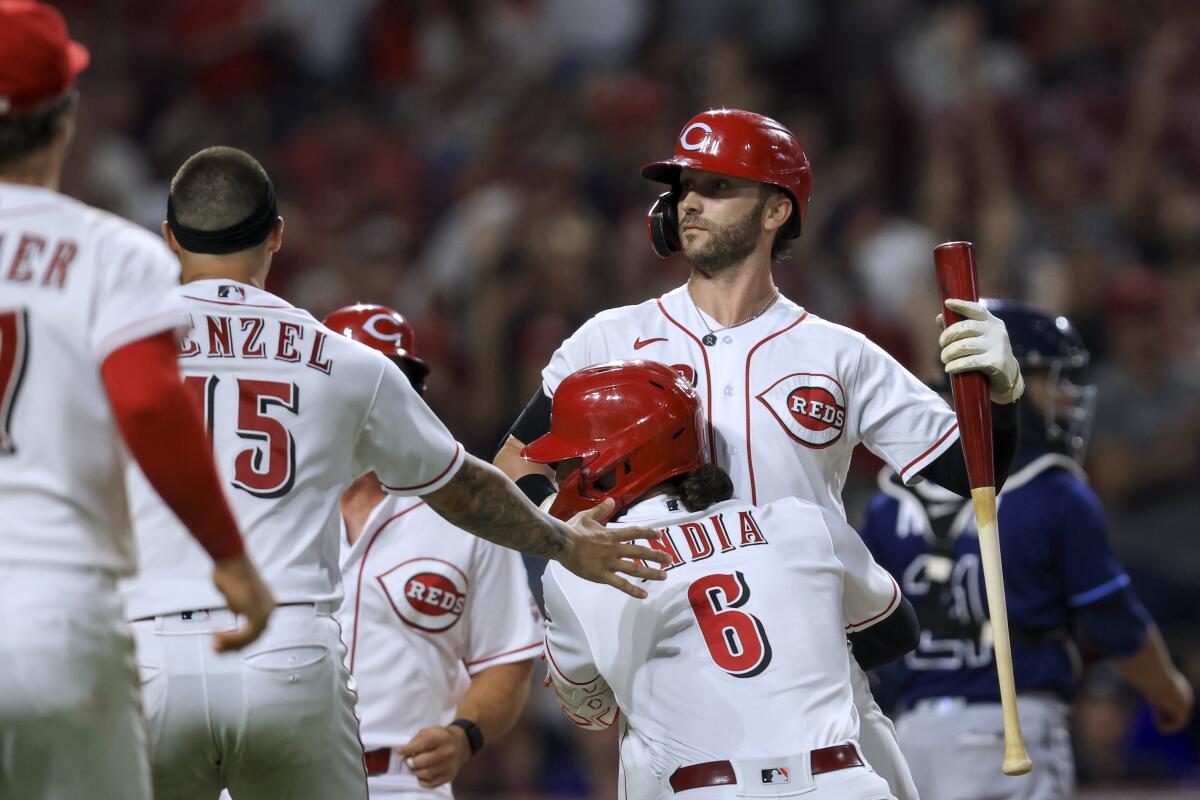 Kolozsvary scores on game-ending balk as Reds beat Rays 2-1 - The San Diego  Union-Tribune