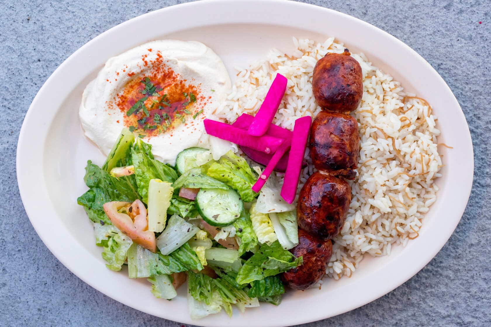 Review In Boyle Heights Lebanese Dishes With A Oaxacan - 