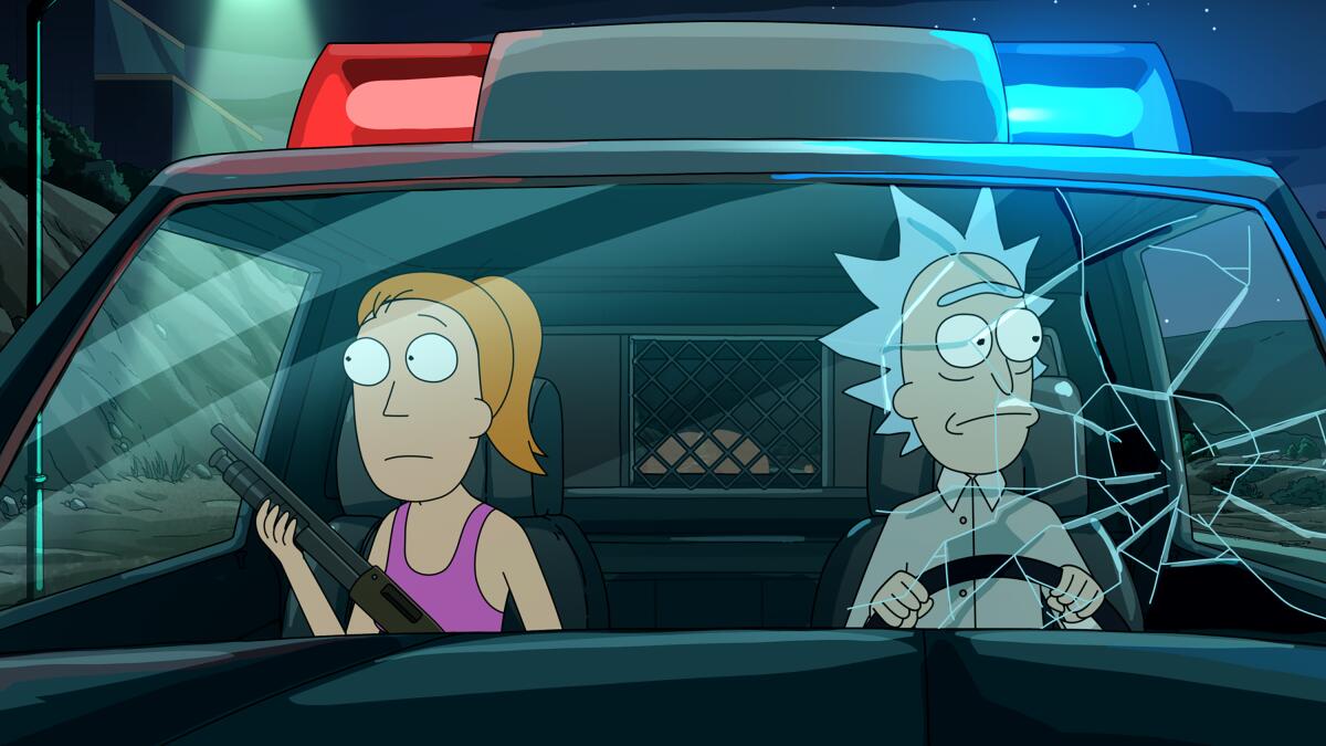 Rick and Morty' takes on a horror vibe - Los Angeles Times