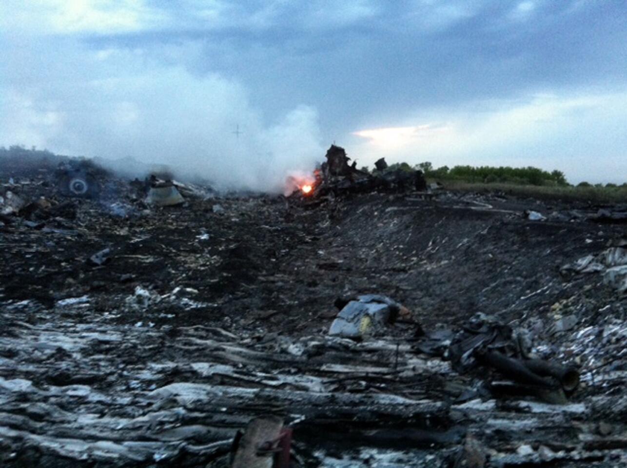 Malaysia Airlines jet crashes in Ukraine