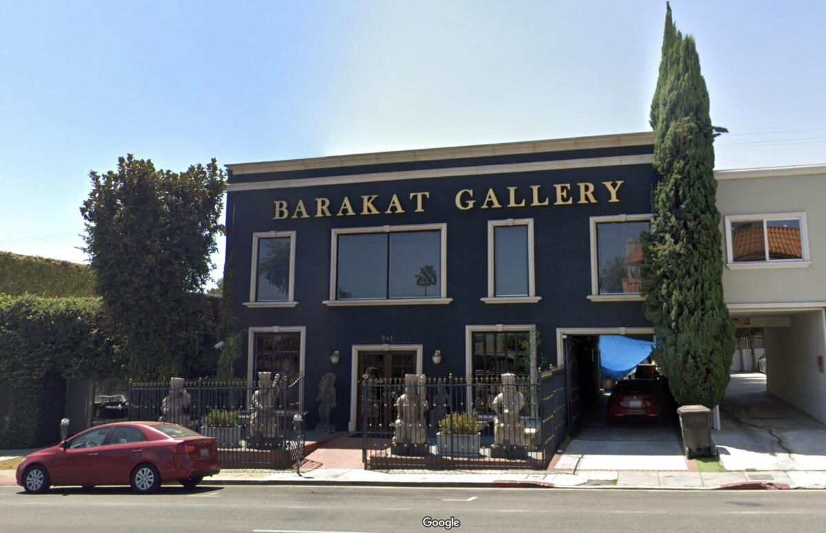 Barakat Gallery in Los Angeles.