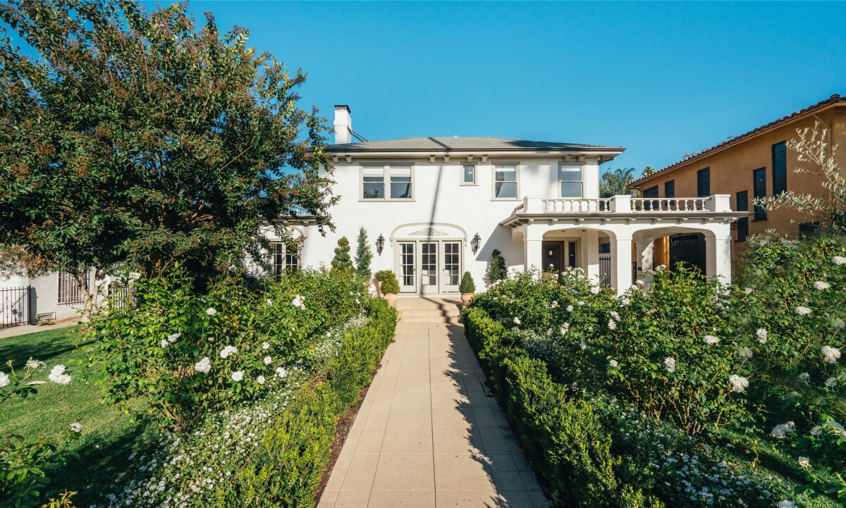 A historic traditional-style home