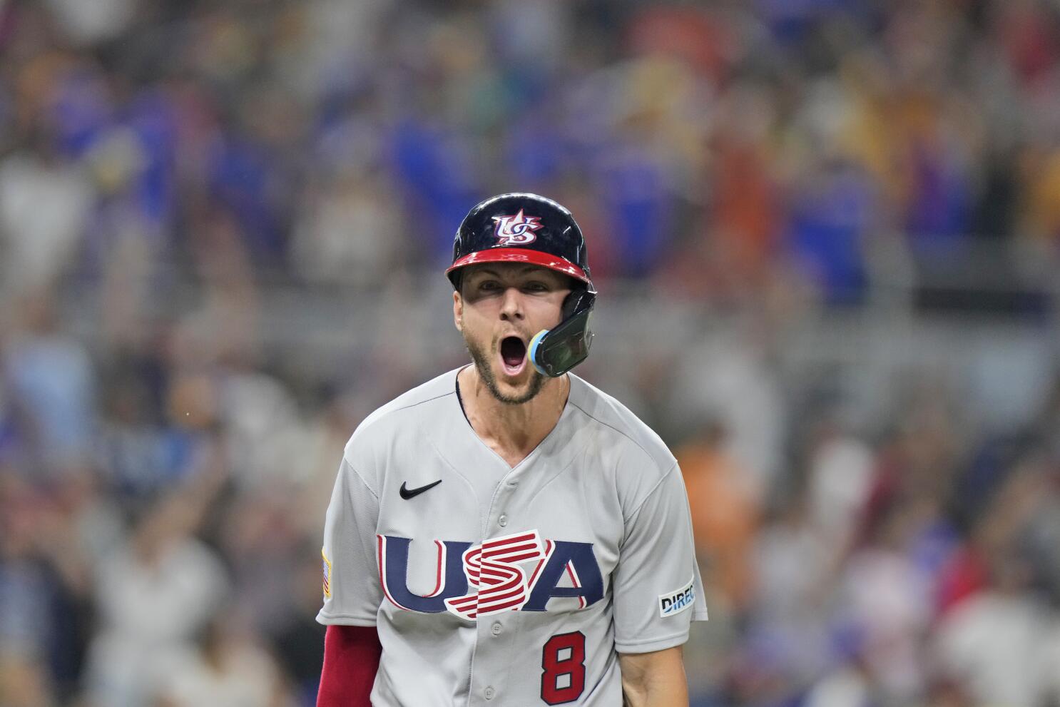 Phillies slugger Bryce Harper wants big leaguers to play baseball at 2028  LA Olympics - The San Diego Union-Tribune