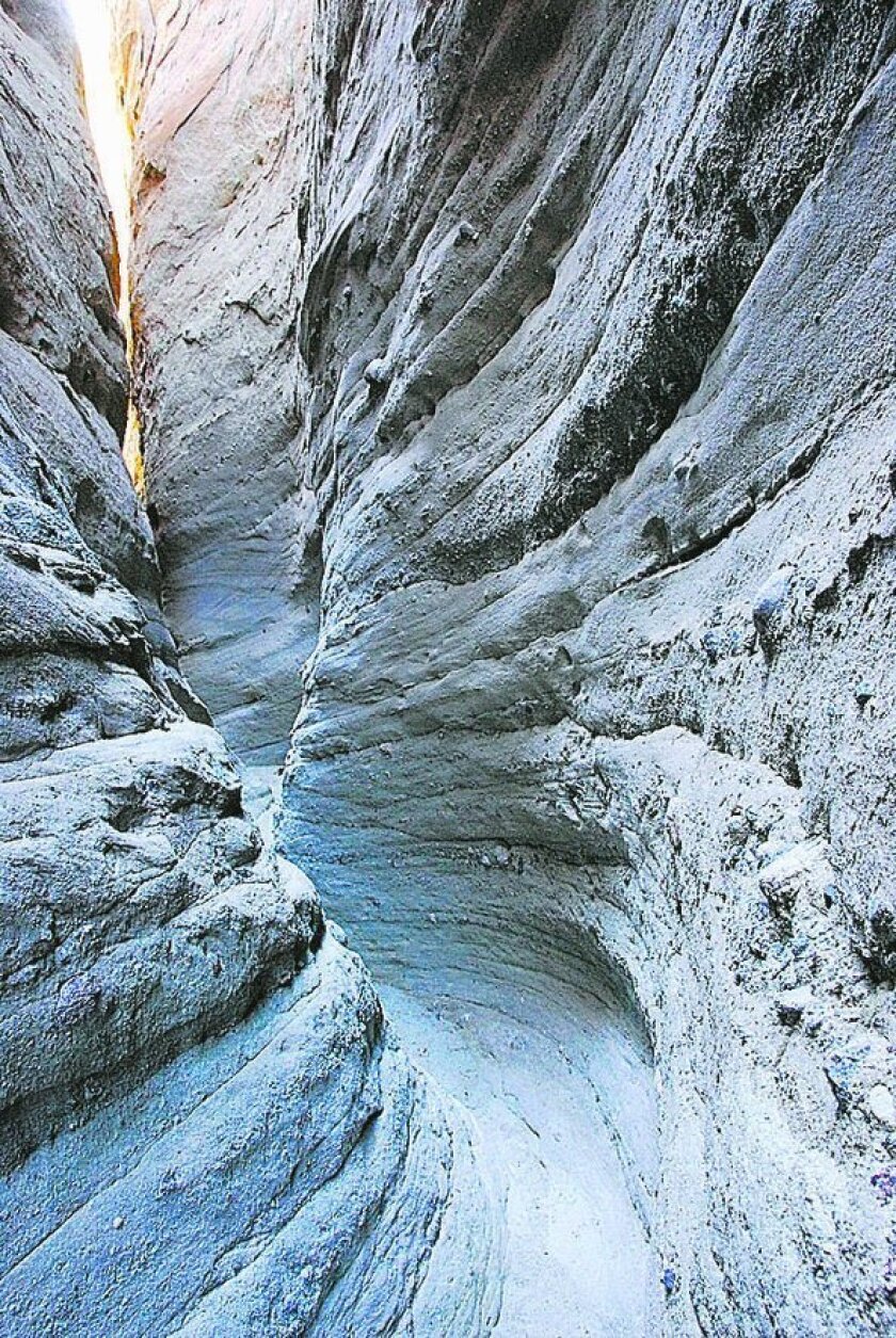 Slot canyon near san diego ca today news