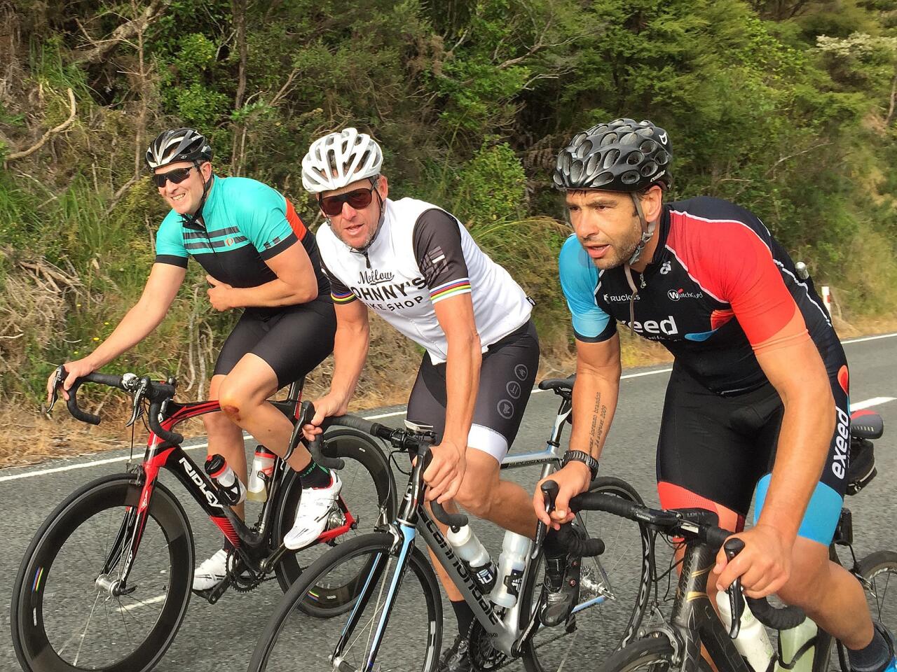Lance Armstrong Visits Auckland