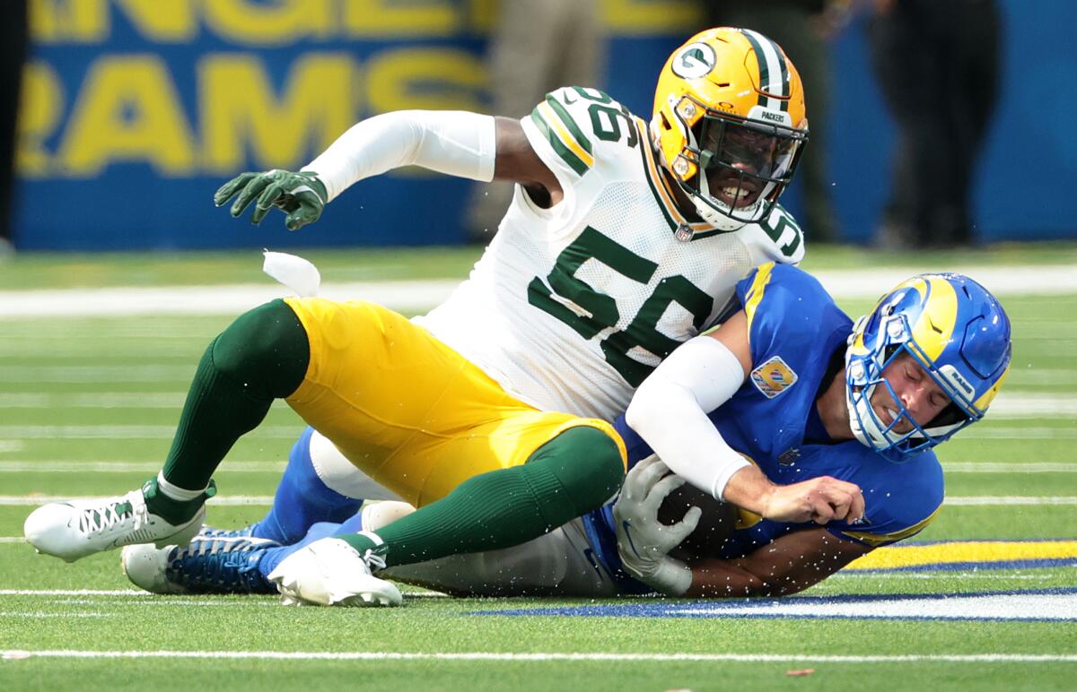 Rams’ youth reveals in loss to Packers they usually’ll must develop up quick to avoid wasting season Rams’ youth reveals in loss to Packers they usually’ll must develop up quick to avoid wasting season