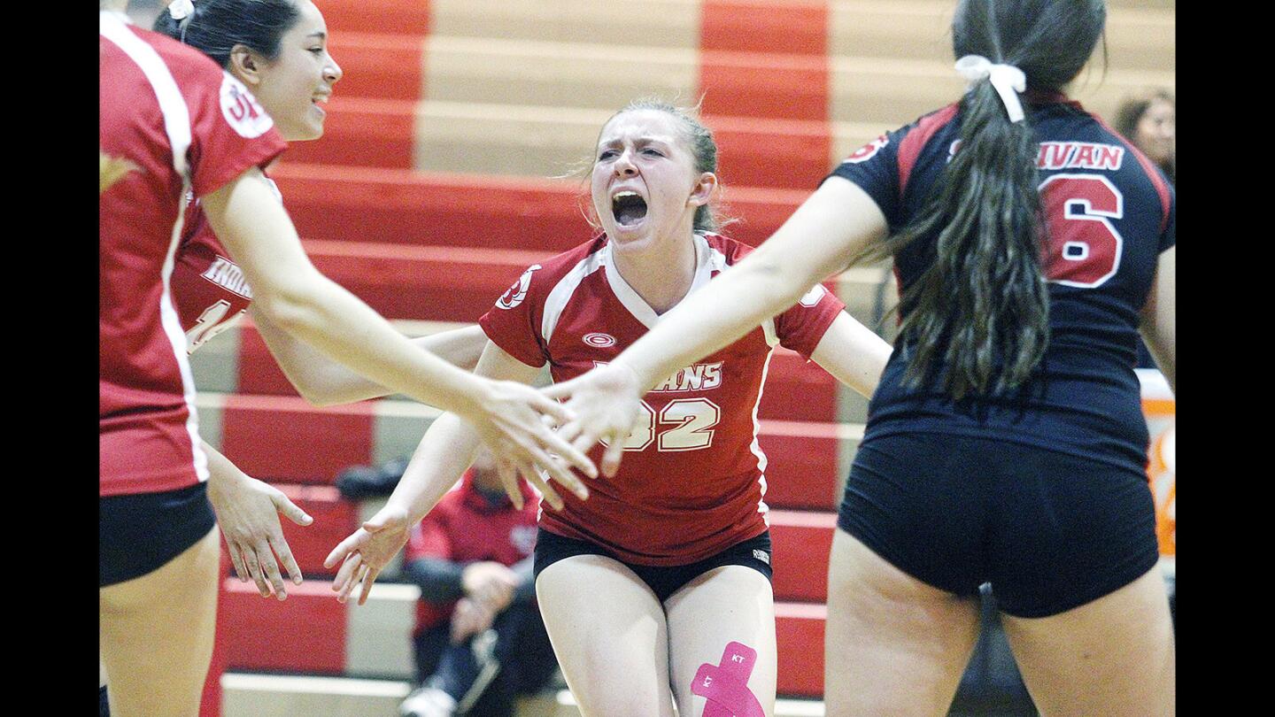 Photo Gallery: Burroughs girls volleyball wins CIF first round playoff against Pacifica Oxnard