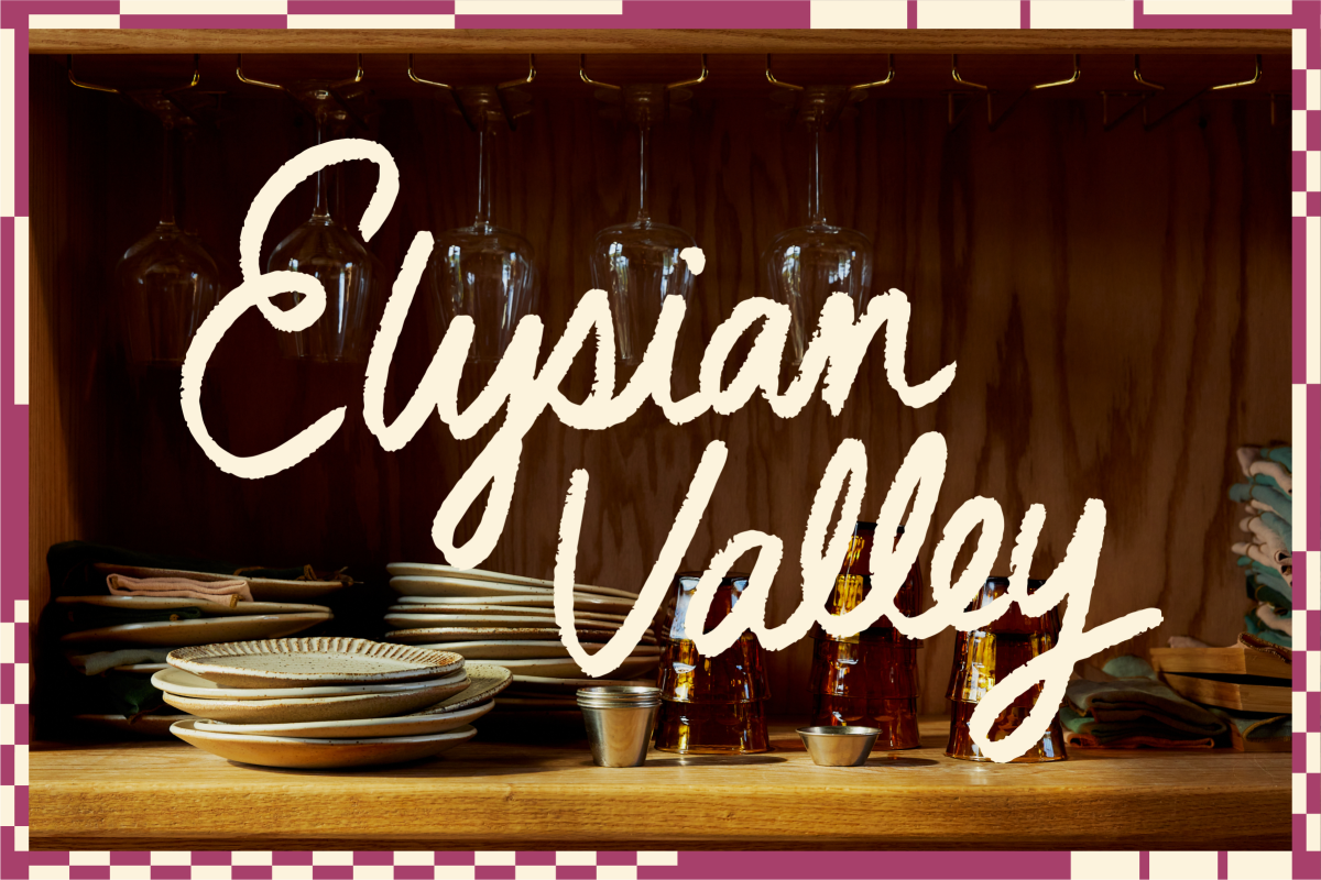 Elysian Valley title typography