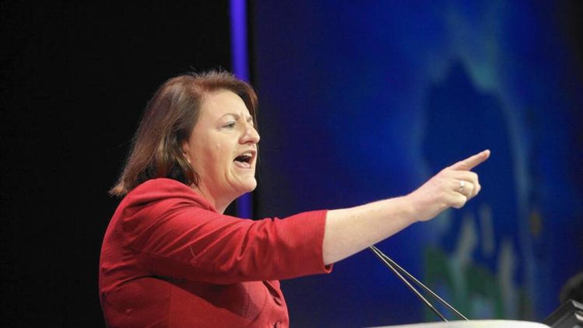 Former Assembly Speaker Toni Atkins (D-San Diego).