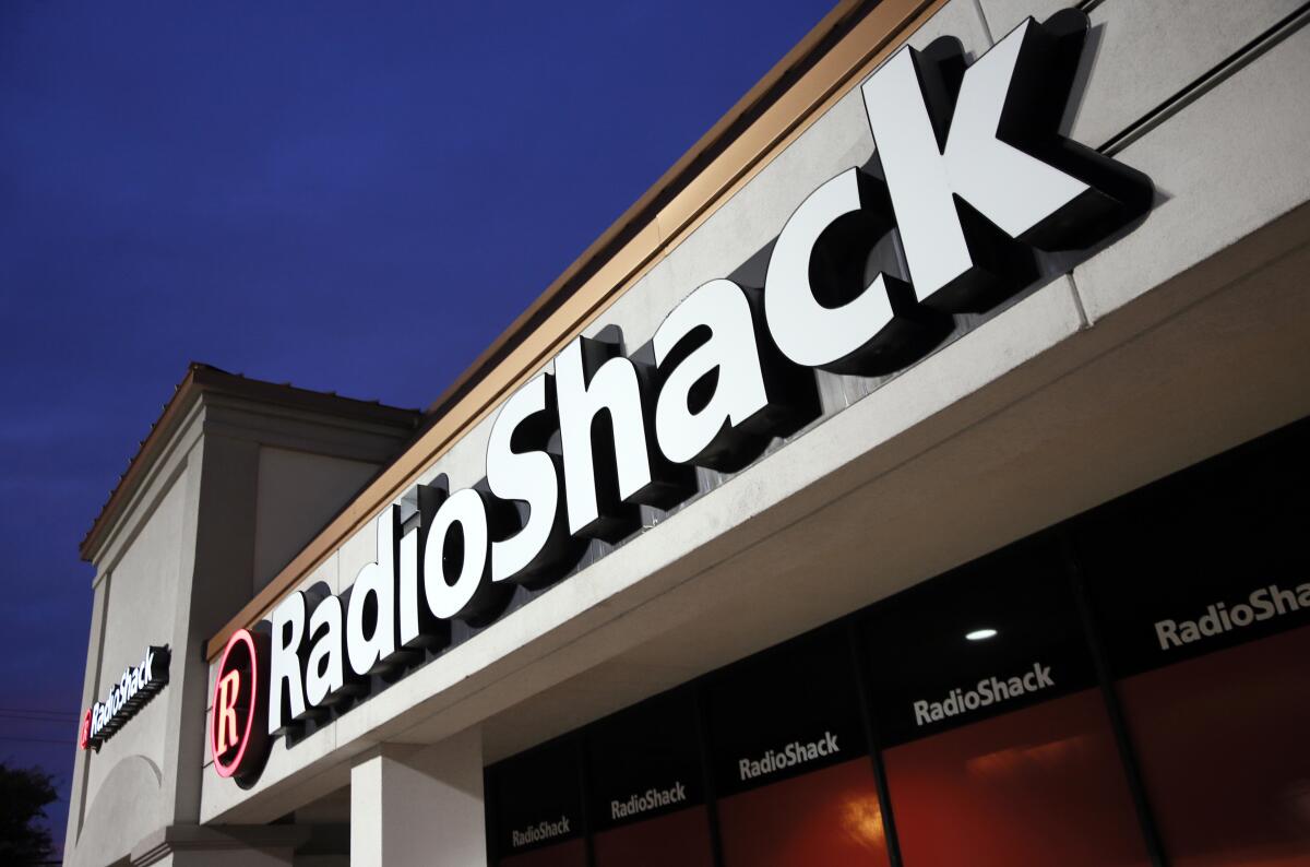 A RadioShack store in Dallas in 2015