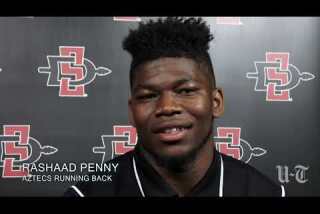 Aztecs RB Rashaad Penny: "We're ready to let loose and play some football"