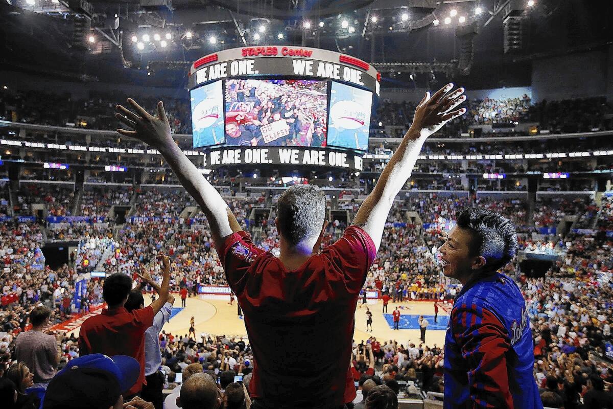 The Clippers are still struggling to recover their likability and influence. Above, a playoff game in April.