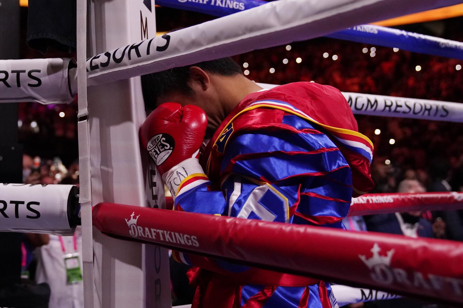 Boxing News: Pantalón de boxeo Pacquiao se vende por $ 24,750 para  Beneficencia » February 27, 2024