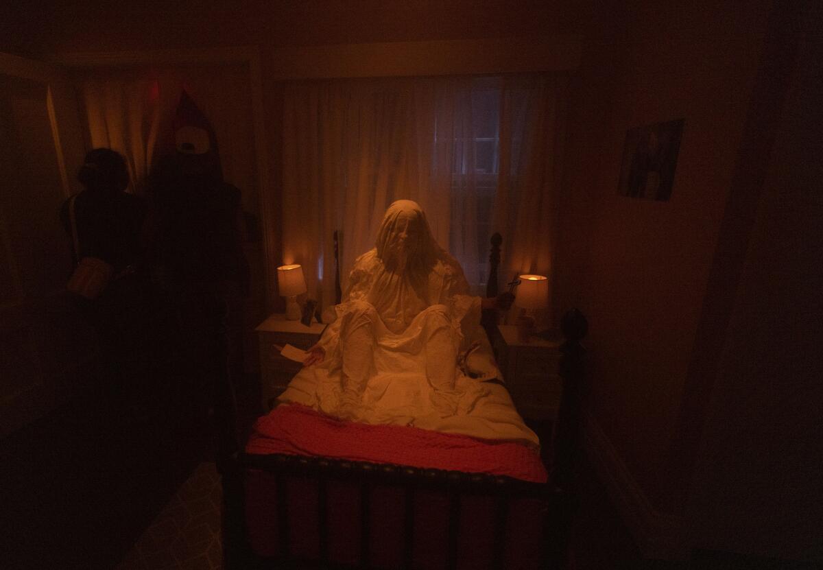 LOS ANGELES,CA- Inside the "The Exorcist" house