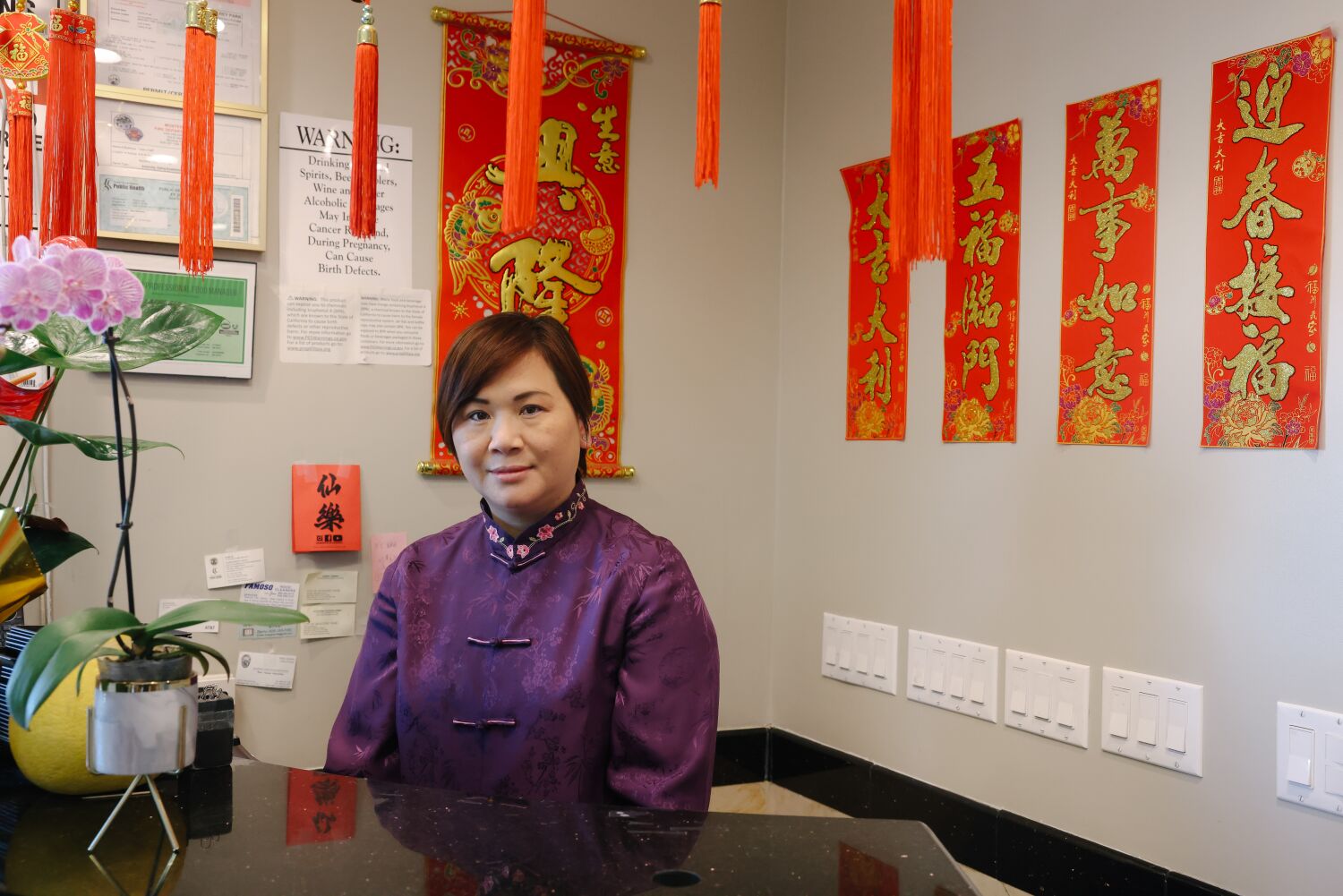 Red envelopes and tragedy: A Monterey Park restaurant owner moves forward the only way she knows how