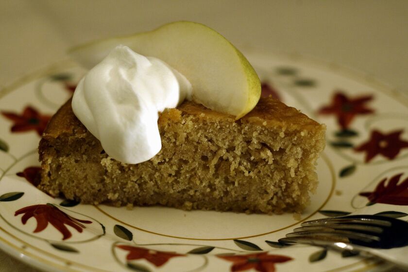 Recipe: Frog Hollow's pear-ginger cake