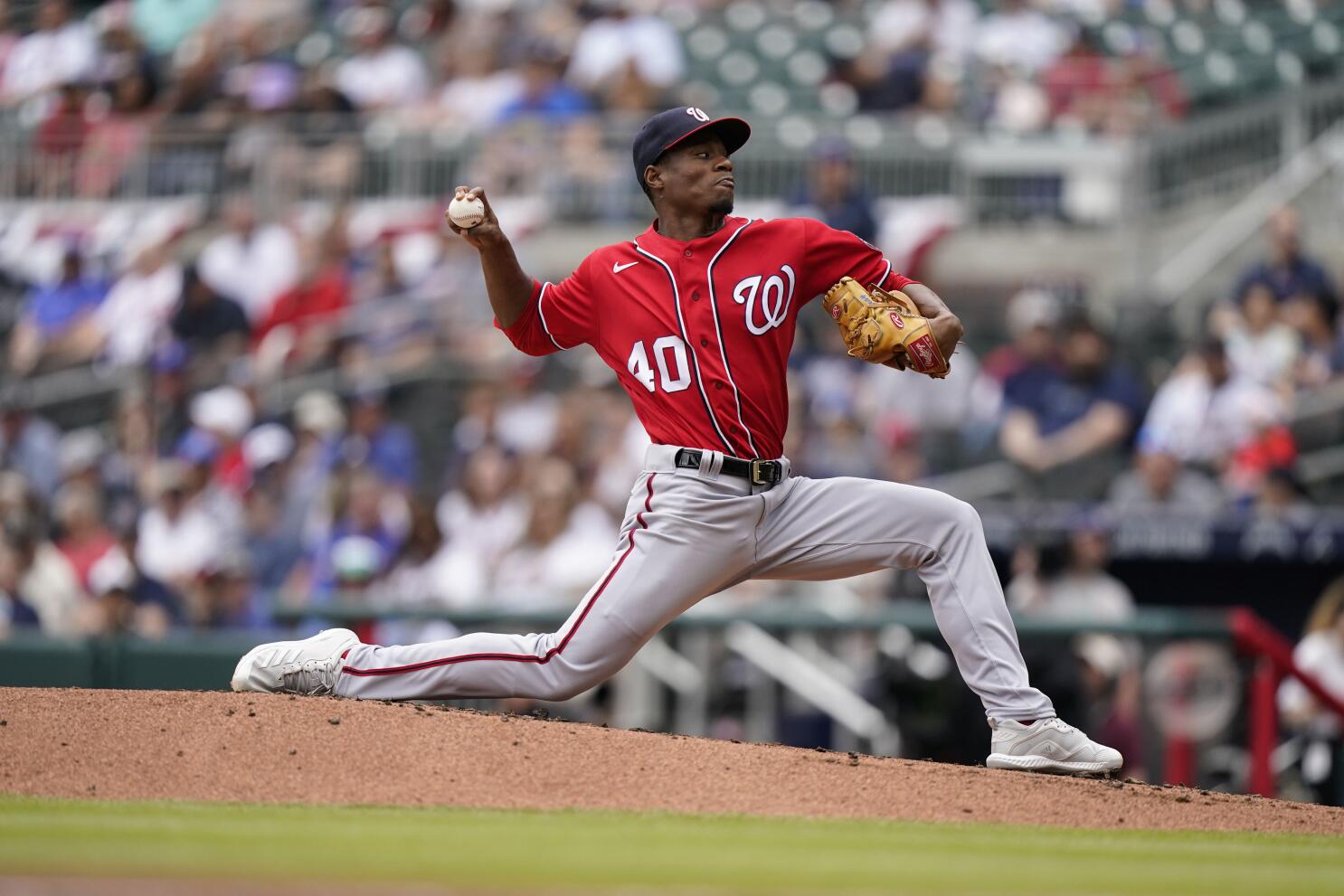 Gray allows only 1 hit as Nationals beat Fried, Braves 3-1 - The San Diego  Union-Tribune