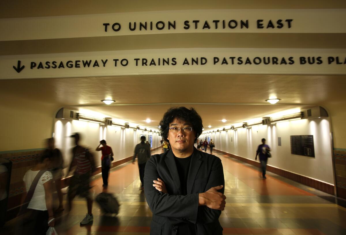 Bong Joon Ho, writer and director of "Parasite."