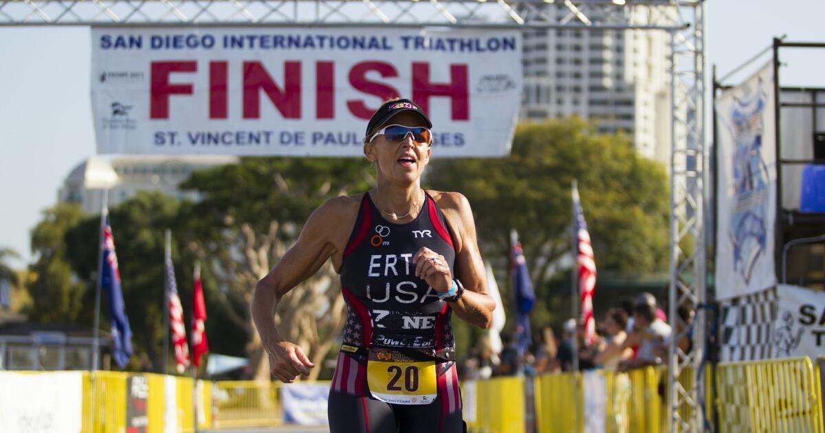 Ertel, Webster win San Diego International Triathlon The San Diego