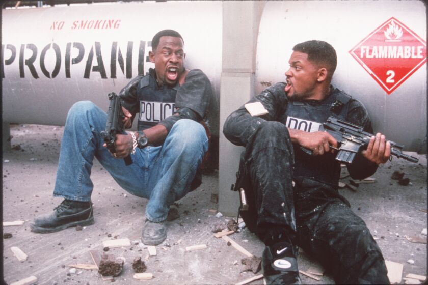 Martin Lawrence, left, and Will Smith star in "Bad Boys." Sony plans two sequels to the film.