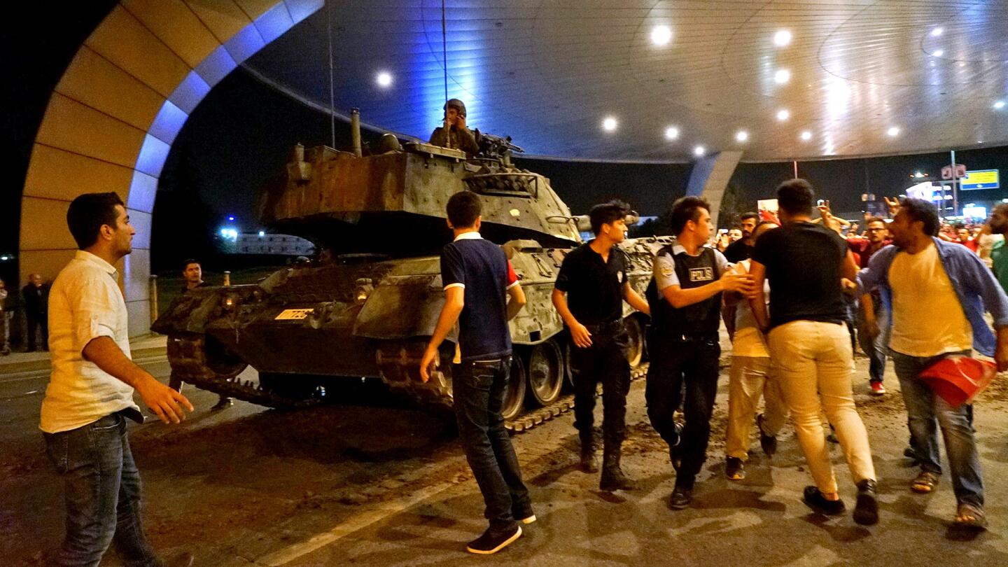 Coup attempt in Turkey