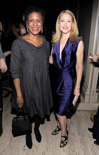 IFP Executive Director Michelle Byrd, left and Patricia Clarkson