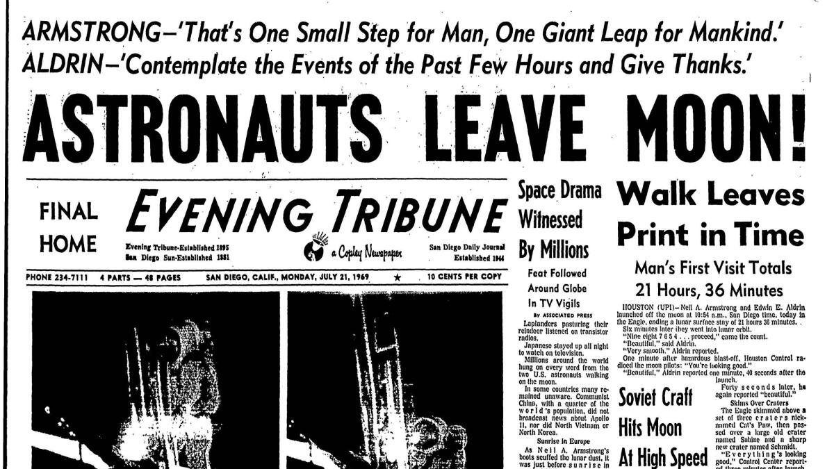 The 1969 Moon Landing: The Great Leap Upward - WSJ