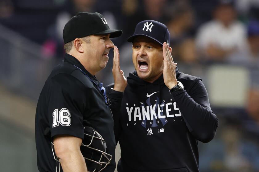 Yankees manager Aaron Boone ejected for 7th time this season, tied for most  in majors 