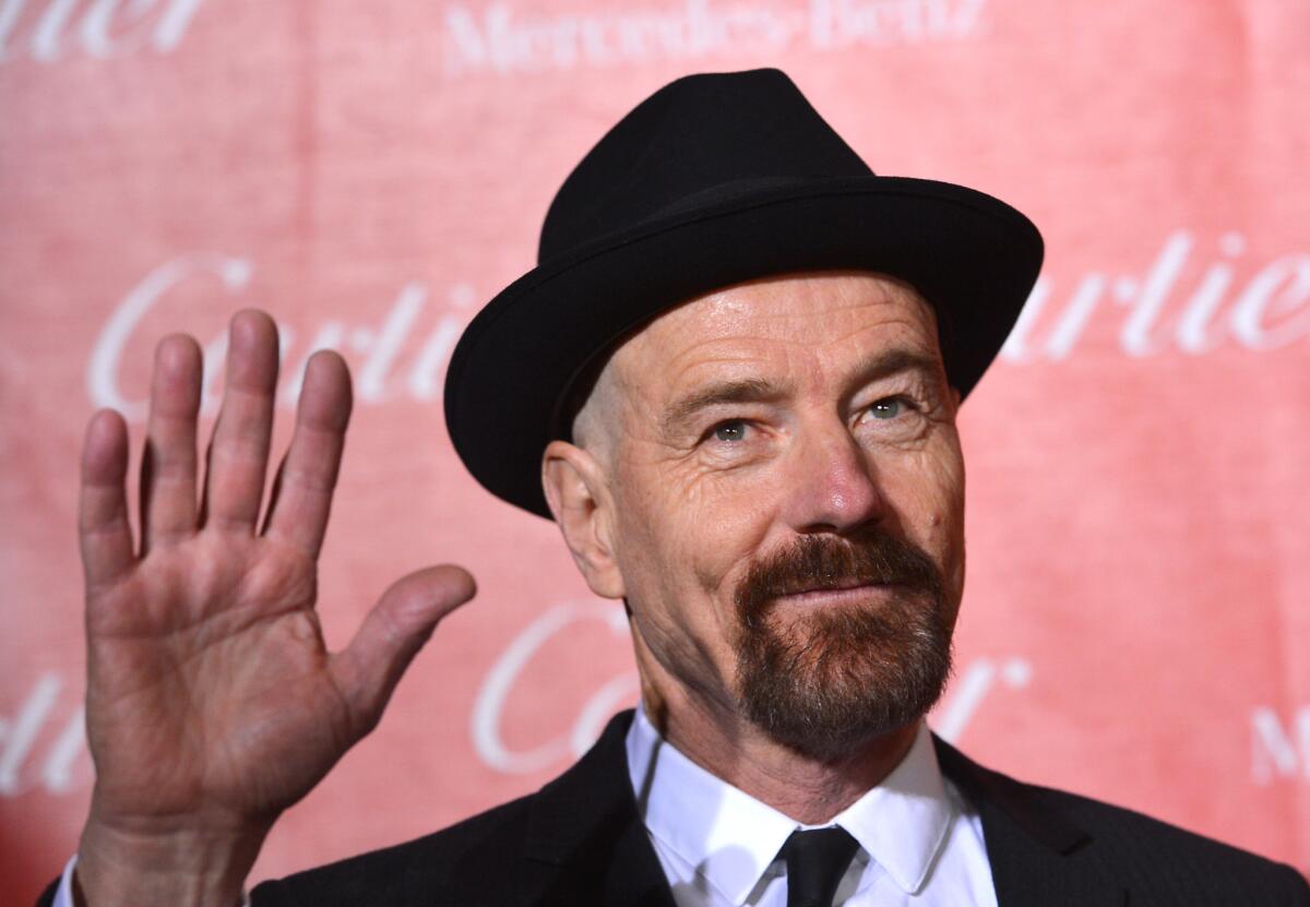 Bryan Cranston at the Palm Springs International Film Festival Awards Gala.