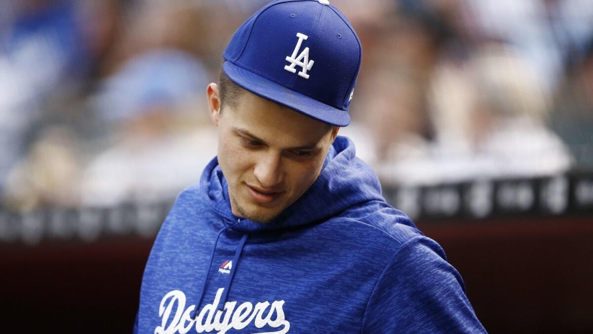 Corey Seager has not played for the Dodgers since April.
