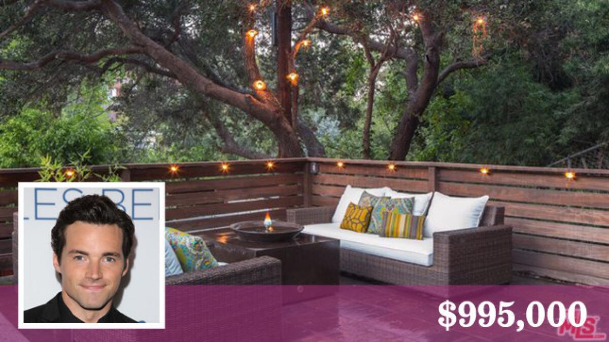 Actor Ian Harding has sold his bohemian-vibe home in Hollywood Hills.