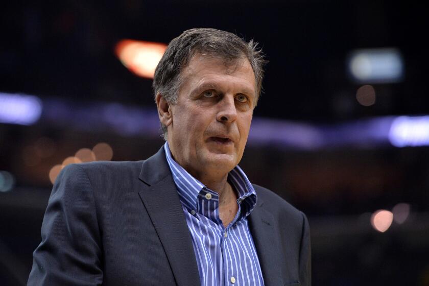 Kevin McHale is out as coach of the Houston Rockets.