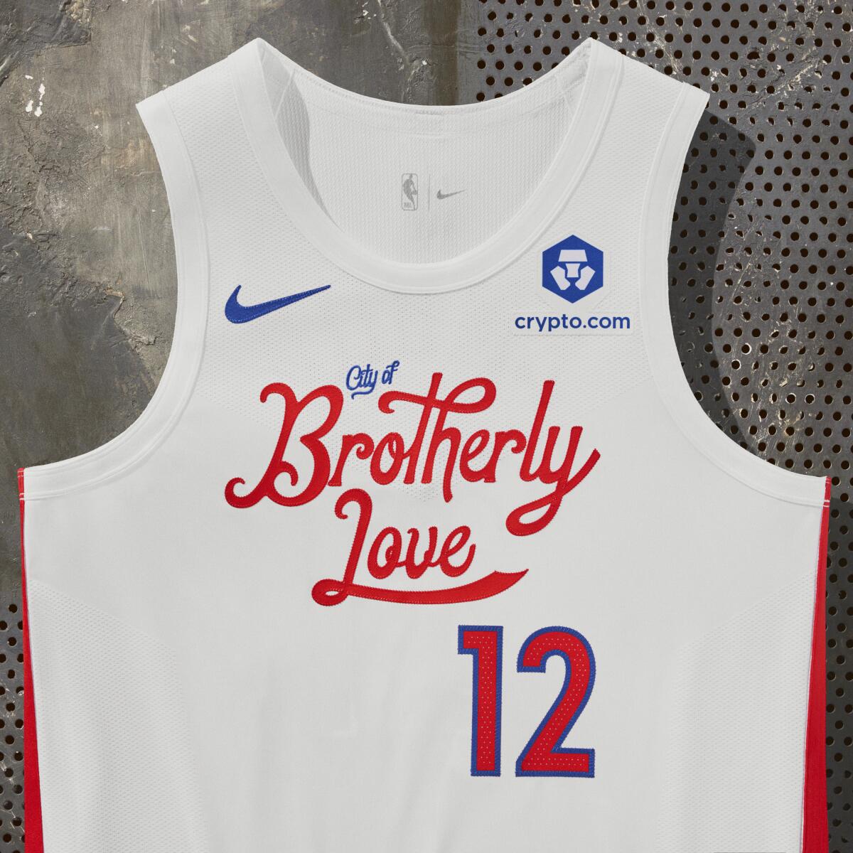 Philadelphia 76ers 2022-23 City Edition jersey