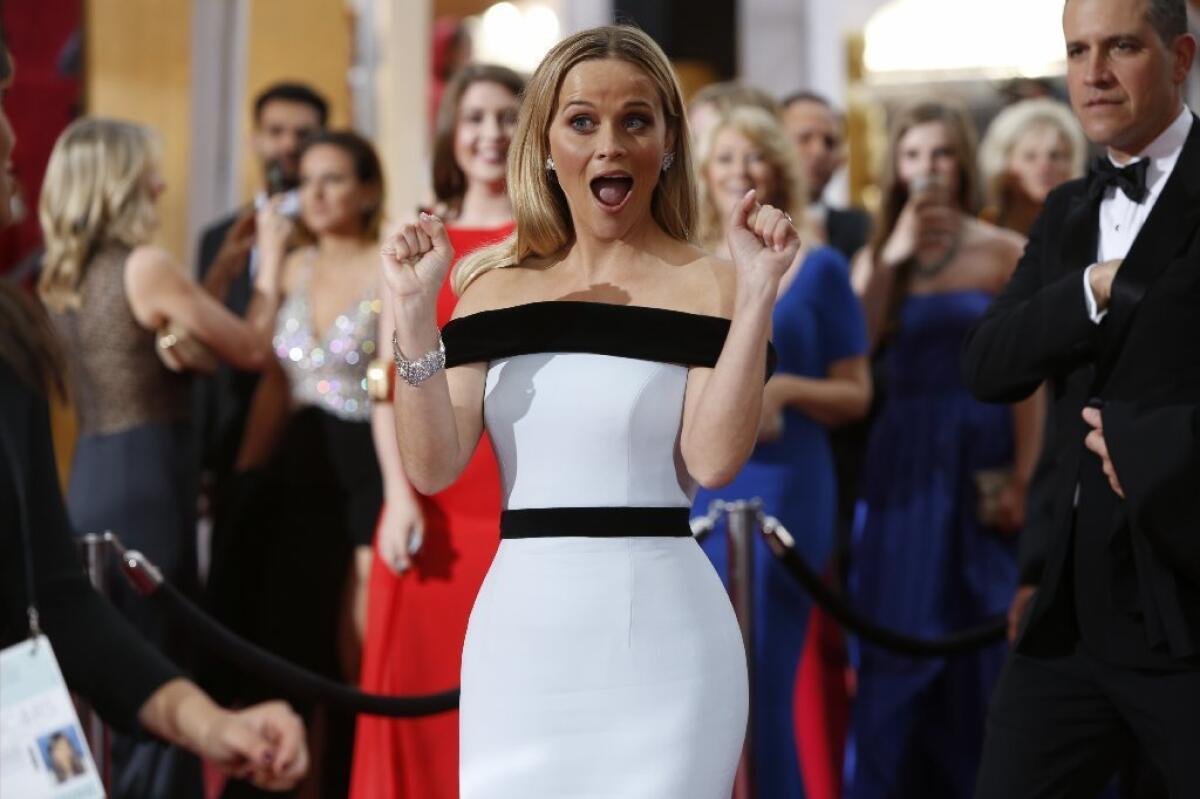 Reese Witherspoon has something to be excited about.