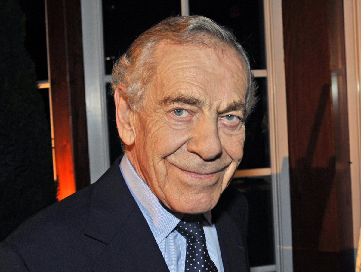 "60 Minutes" correspondent Morley Safer during the program's 40th anniversary celebration in New York on Oct. 6, 2008.