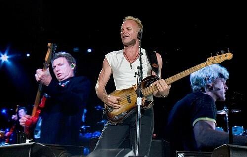 The Police: Andy Summers, Sting, Stewart Copeland
