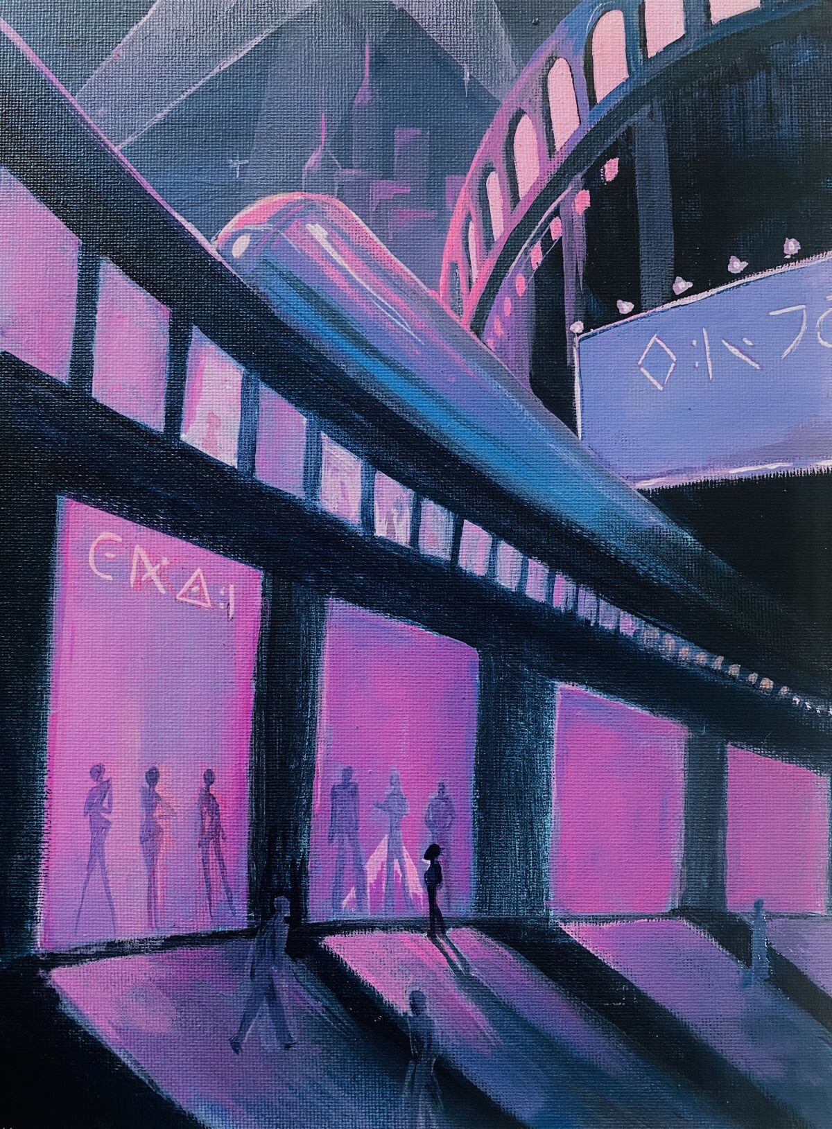 The first student-submitted work of art to Startistry, an online art-dealing company founded by Canyon Crest Academy students.