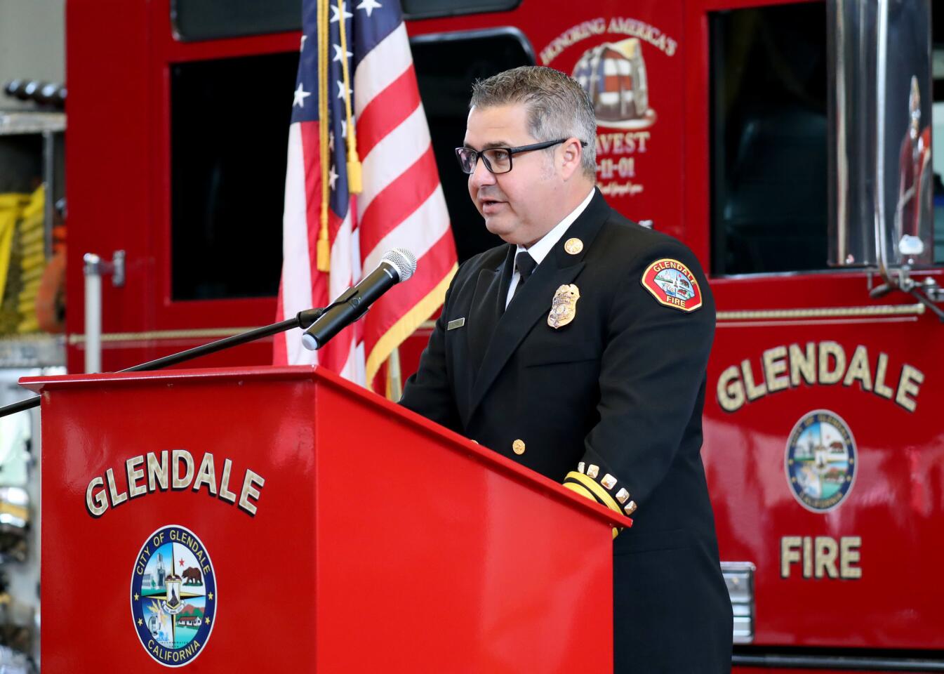 Photo Gallery: New Glendale fire chief sworn in