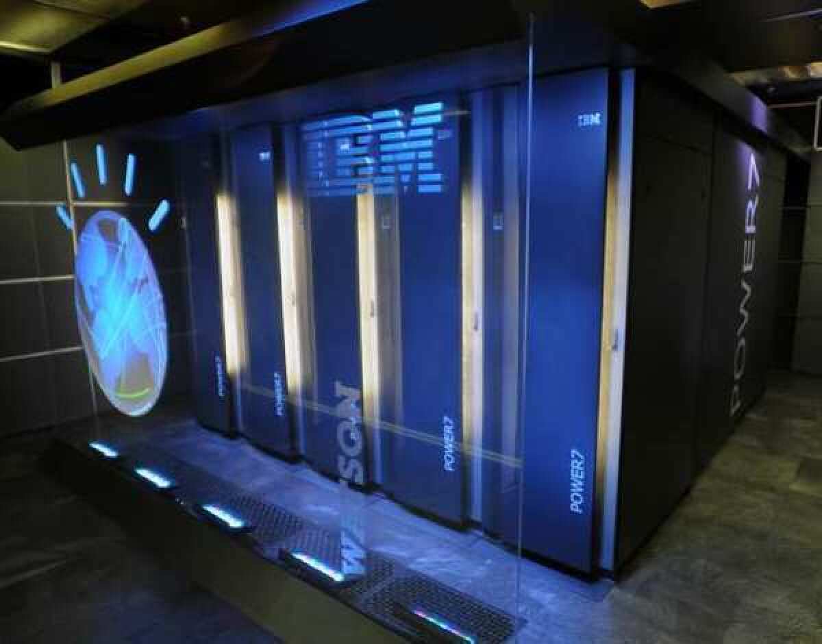 Watson, the all-knowing IBM computer 