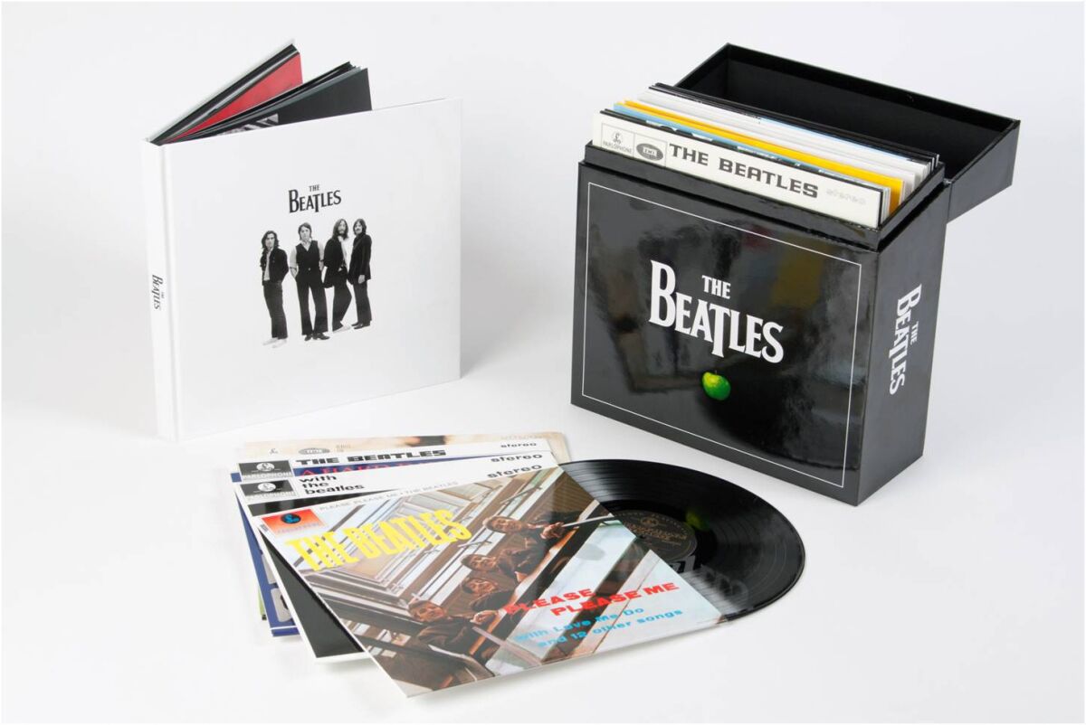 The Beatles' original studio albums will be reissued on vinyl Nov. 13 in North America.