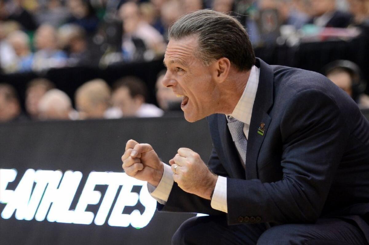 Pittsburgh Coach Jamie Dixon watches his team play Wichita State at the NCAA tournament in Salt Lake City.