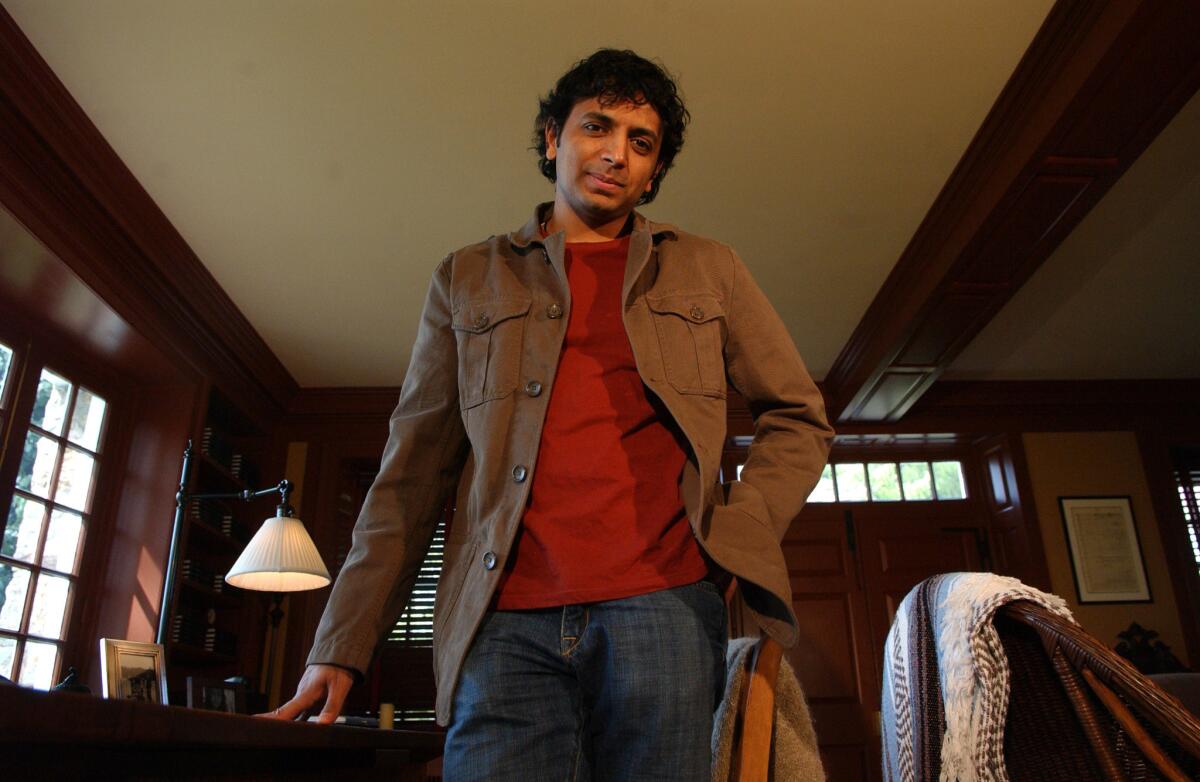 M. Night Shyamalan, photographed in 2006. The writer-director's "The Visit" is scheduled to hit theaters Sept. 11.